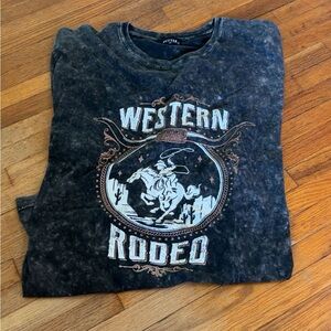 Western Rodeo Graphic T-Shirt